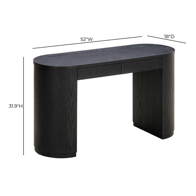 Marlow 52" Wood 2 Drawer Writing Desk - Image 19