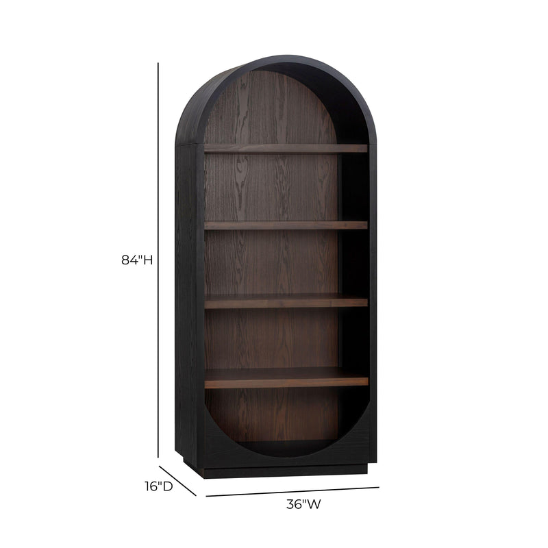 Marlow Wood Bookcase - Image 17