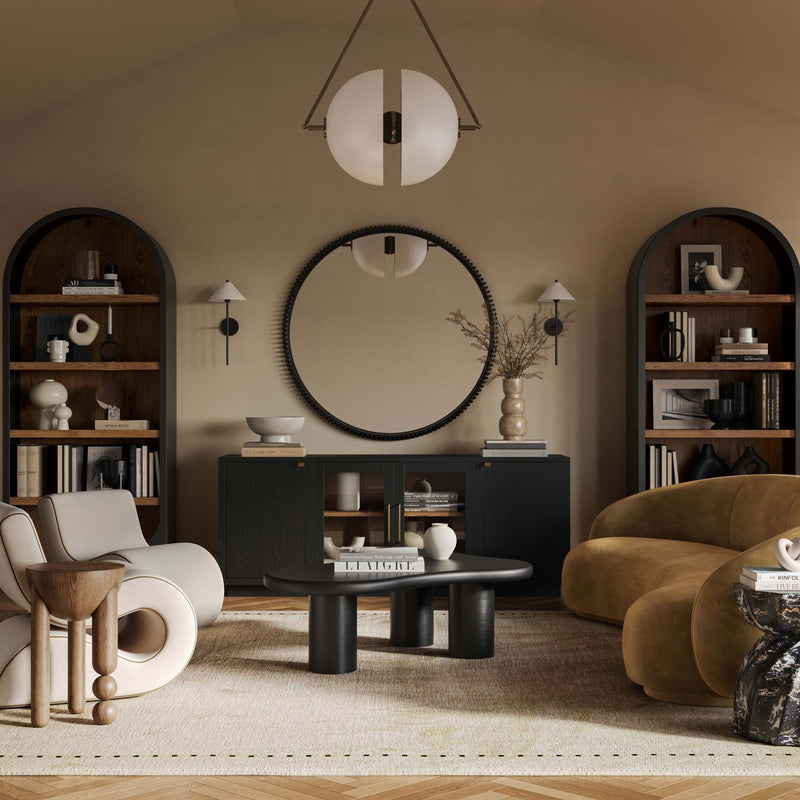 Marlow Wood Bookcase - Image 18