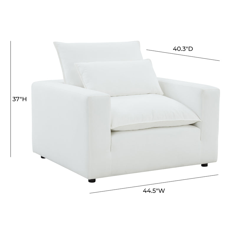 Cali Performance Fabric Armchair - Image 10