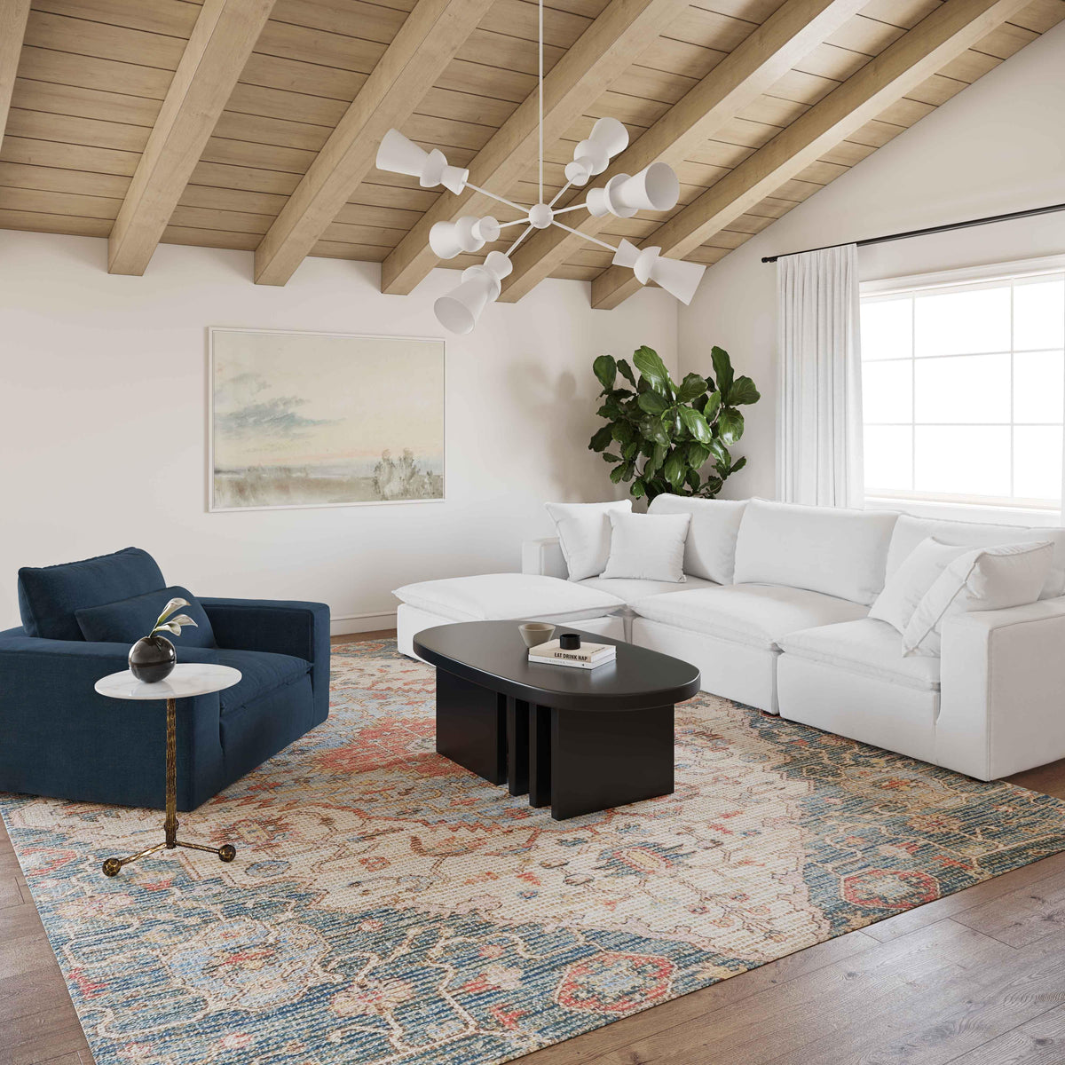 Cali Performance Fabric Armchair - Image 12