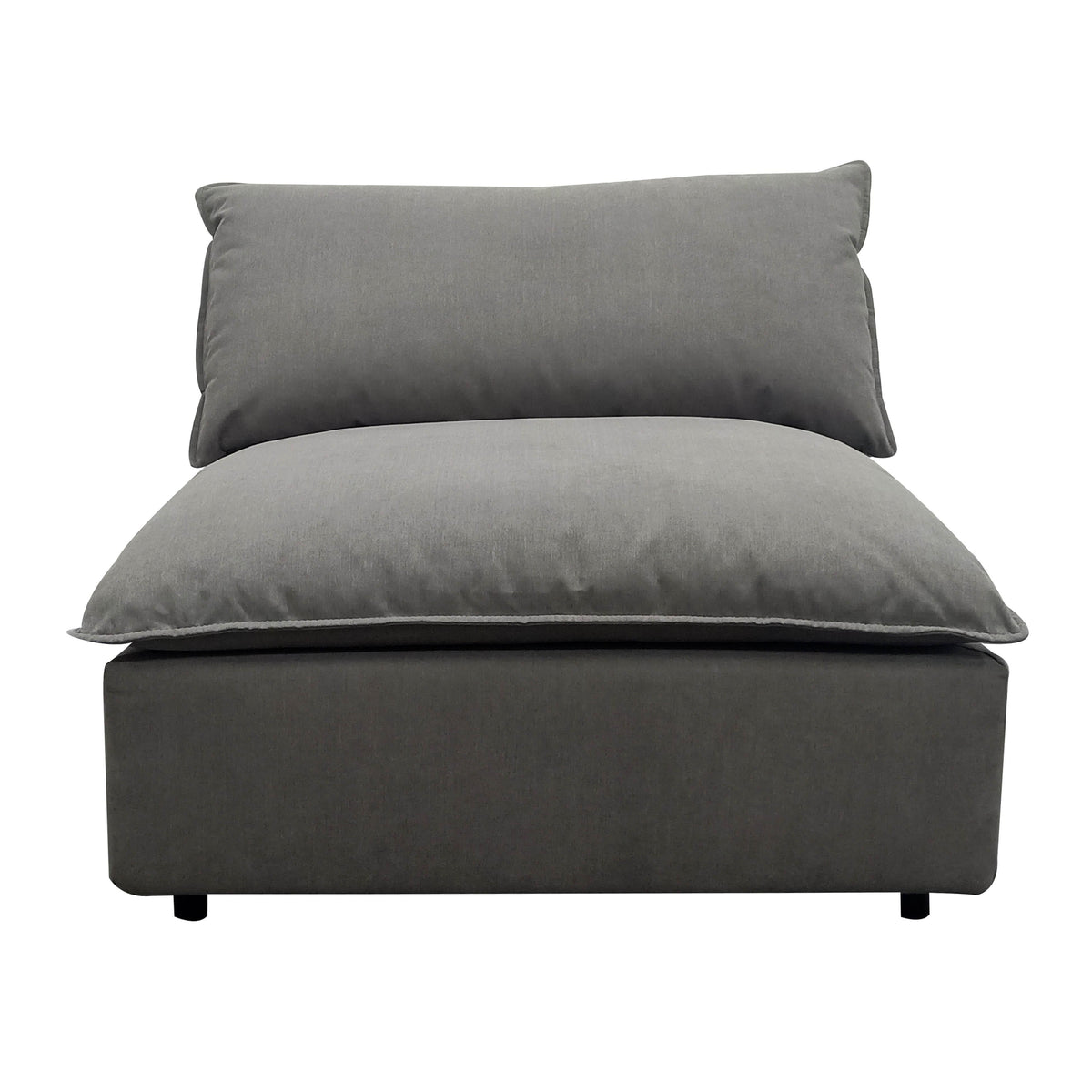 Cali Performance Fabric Modular Armless Chair - Image 2