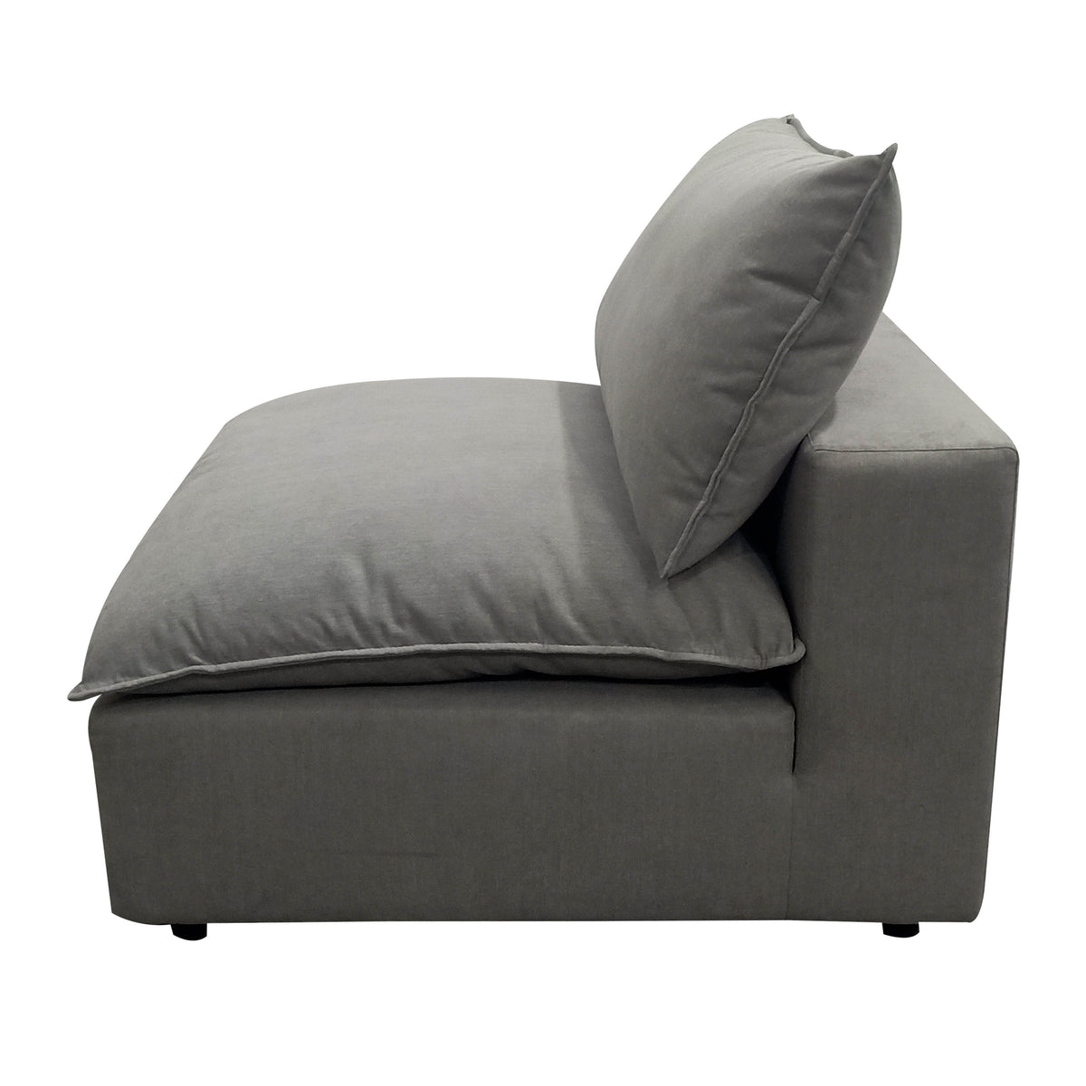 Cali Performance Fabric Modular Armless Chair - Image 3