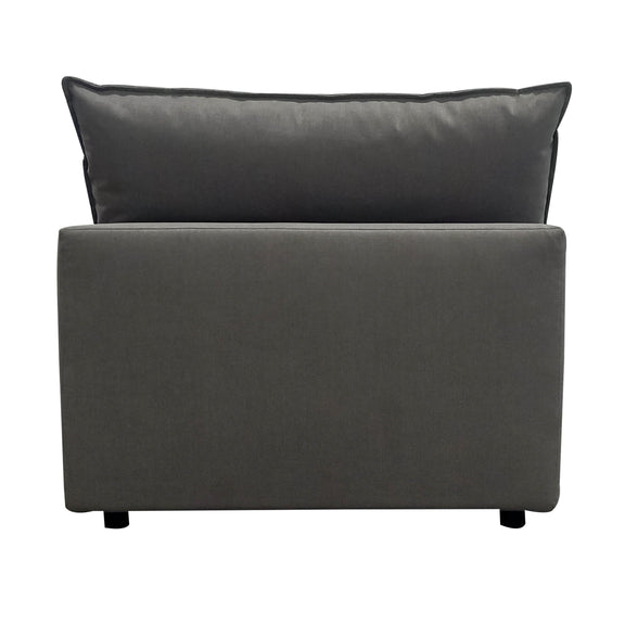 Cali Performance Fabric Modular Armless Chair - Image 4