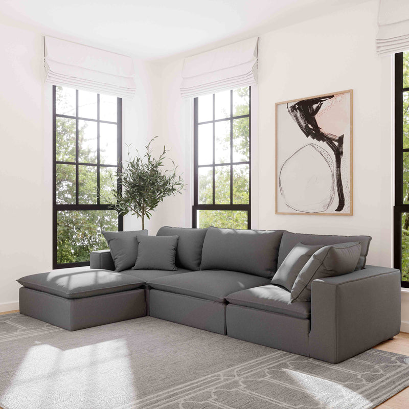 Cali Performance Fabric Modular Corner Chair - Image 2