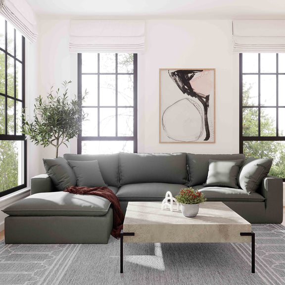 Cali Performance Fabric Modular Corner Chair - Image 8