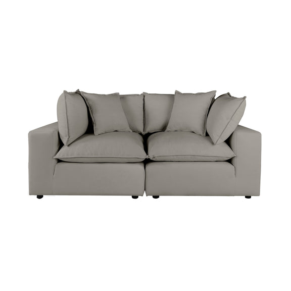 Cali 80" Performance Fabric Modular Loveseat - Image 3