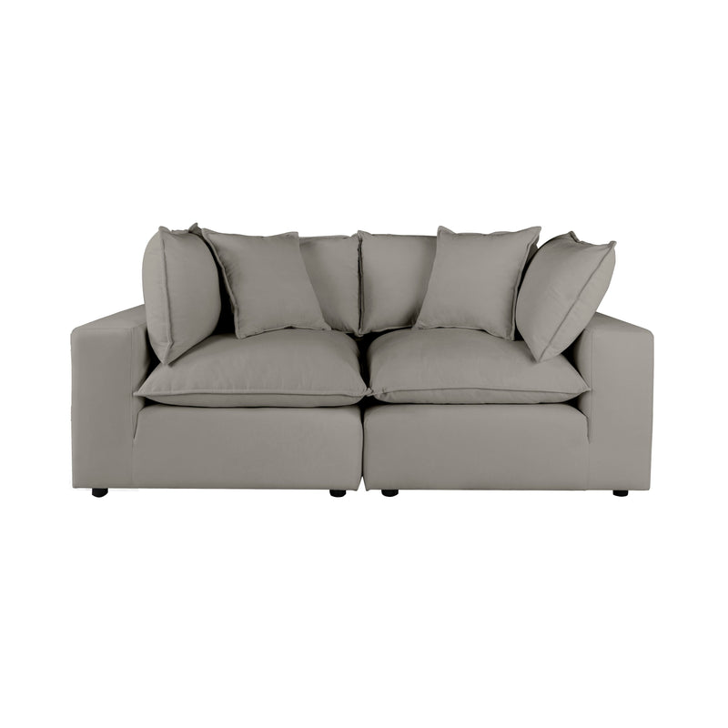 Cali 80" Performance Fabric Modular Loveseat - Image 3
