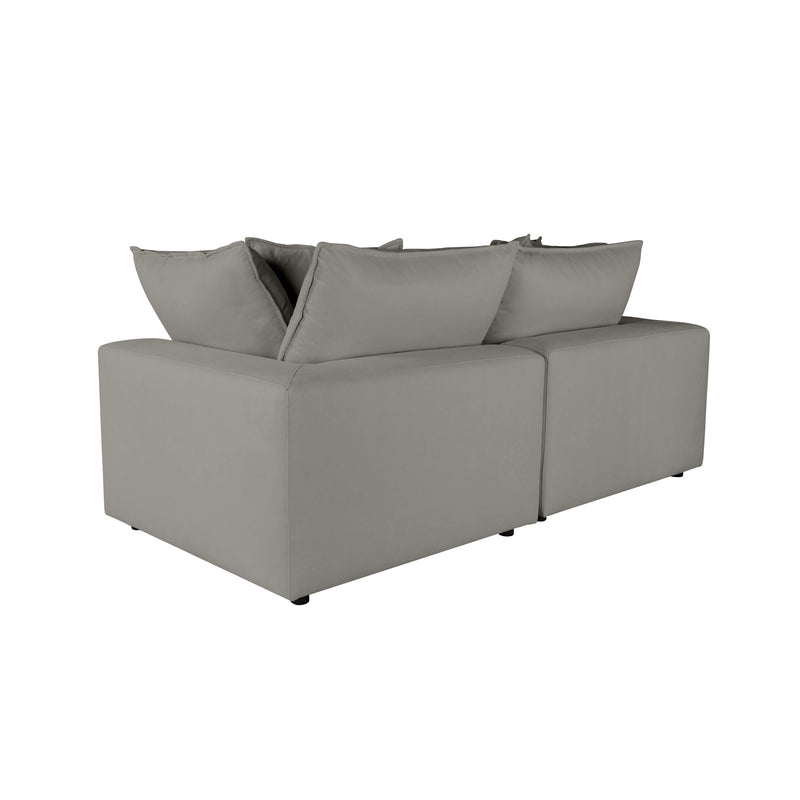 Cali 80" Performance Fabric Modular Loveseat - Image 5