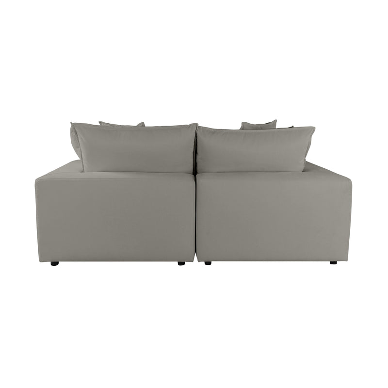 Cali 80" Performance Fabric Modular Loveseat - Image 6