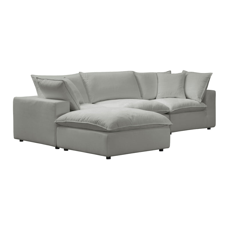 Cali 4 Piece Performance Fabric Modular Sectional - Image 4