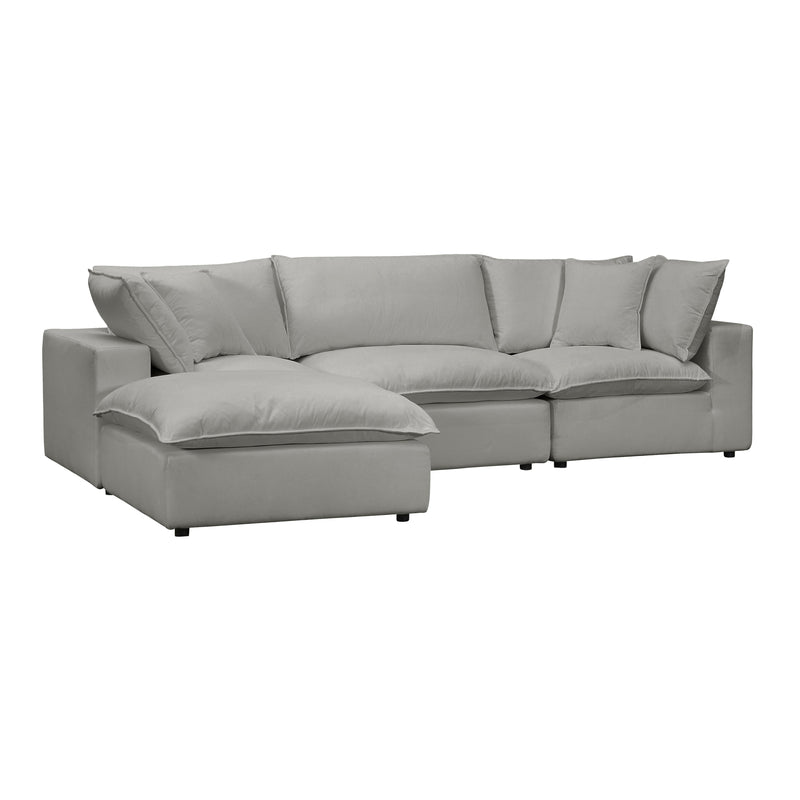 Cali 4 Piece Performance Fabric Modular Sectional