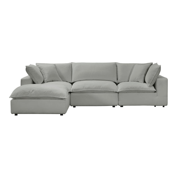 Cali 4 Piece Performance Fabric Modular Sectional - Image 3