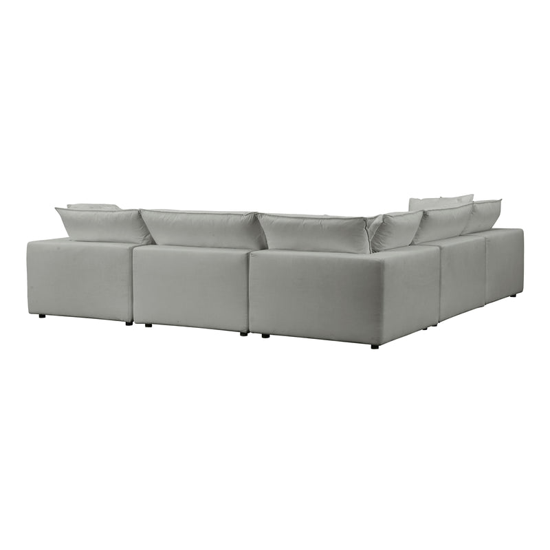 Cali 5 Piece Performance Fabric Modular L Sectional - Image 5
