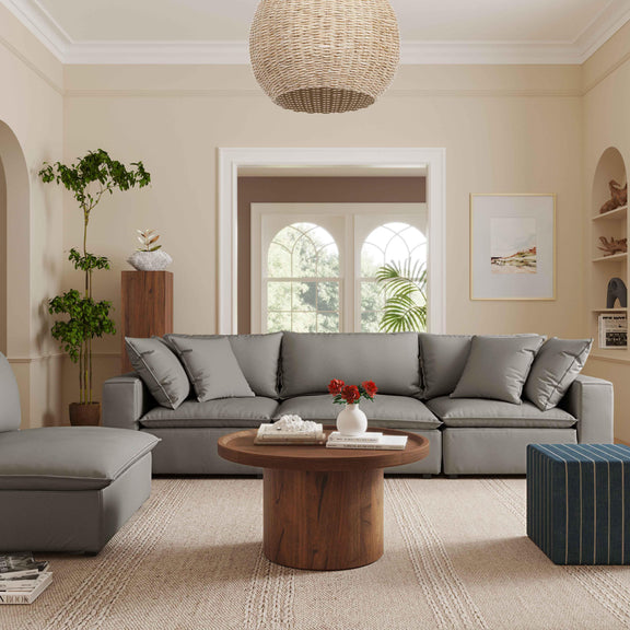 Cali 120" Performance Fabric Modular Sofa - Image 9