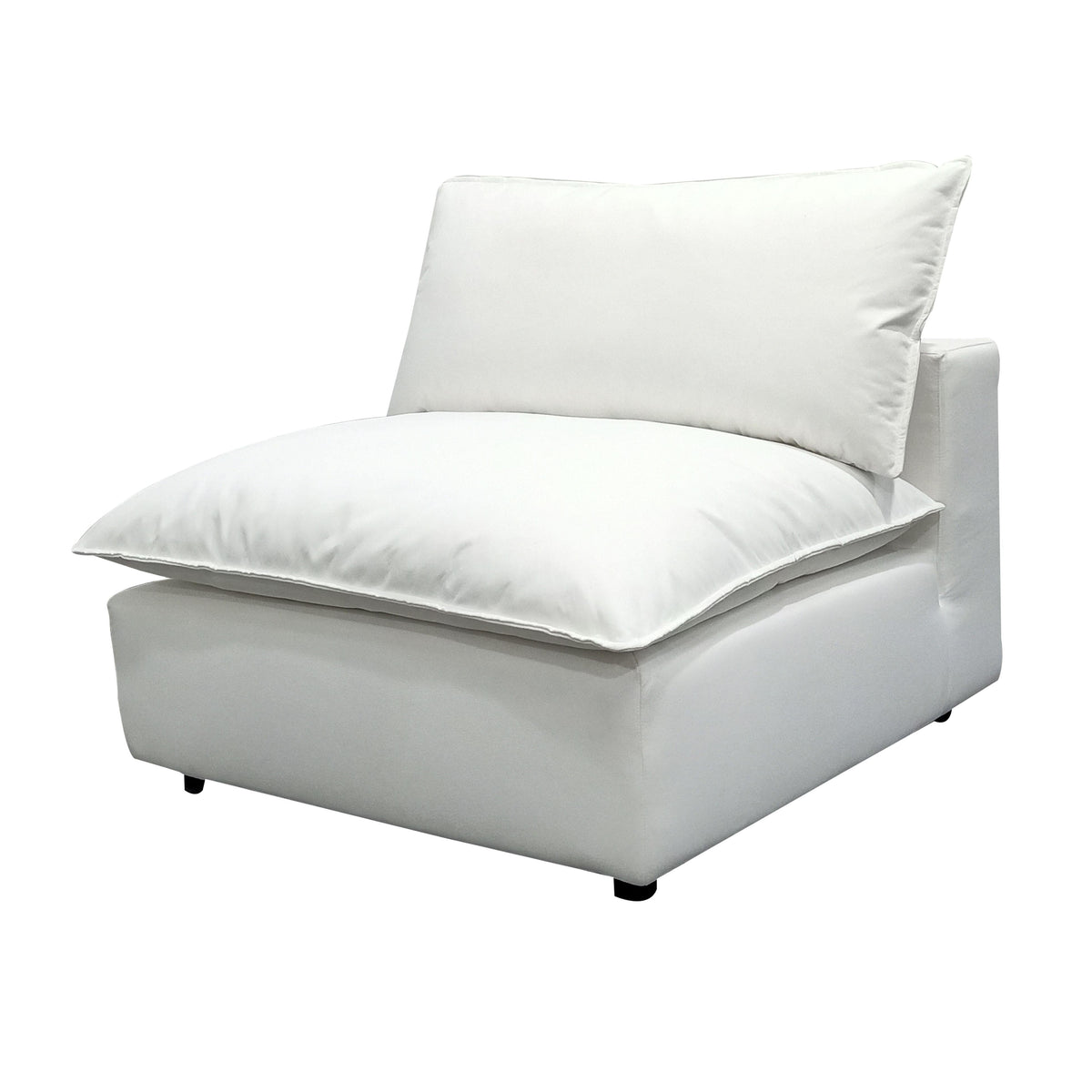 Cali Performance Fabric Modular Armless Chair - Image 9