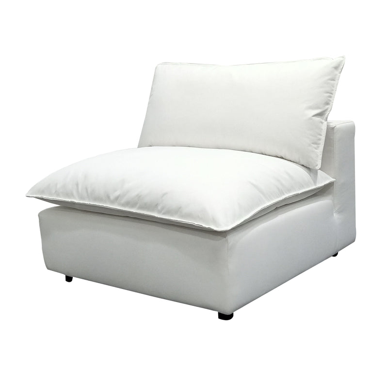 Cali Performance Fabric Modular Armless Chair - Image 9