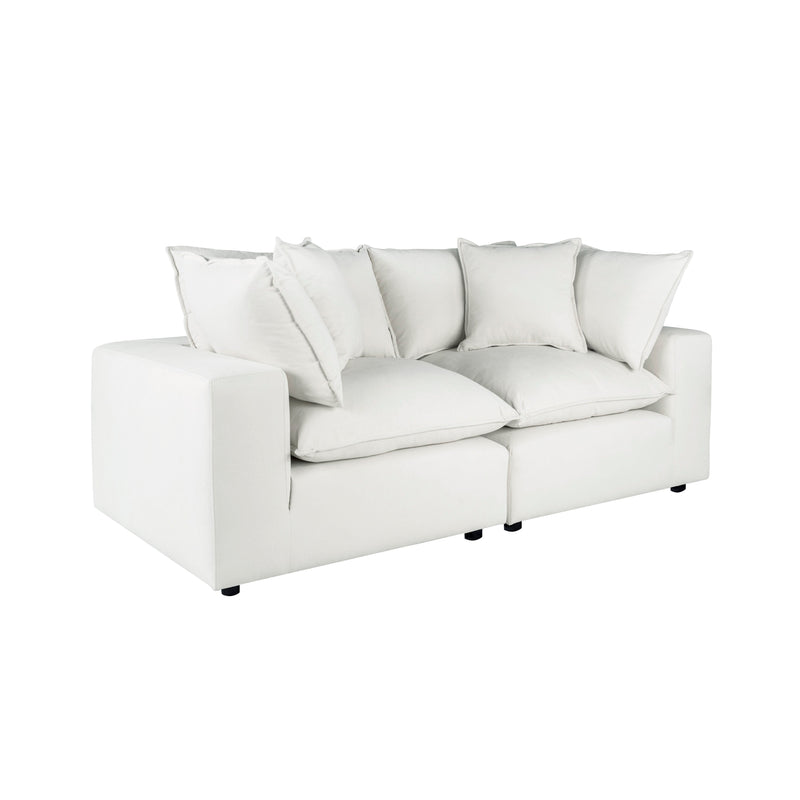 Cali 80" Performance Fabric Modular Loveseat - Image 8