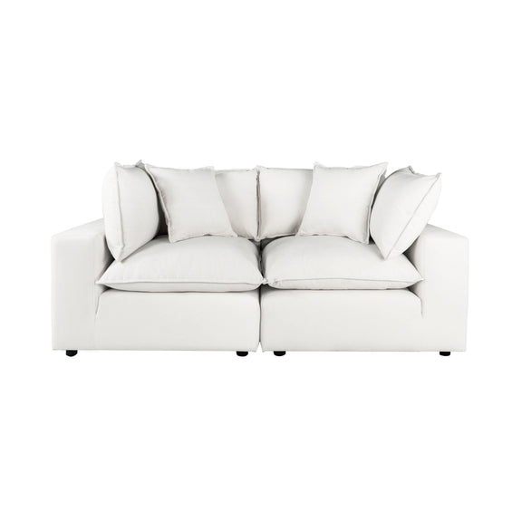 Cali 80" Performance Fabric Modular Loveseat - Image 10