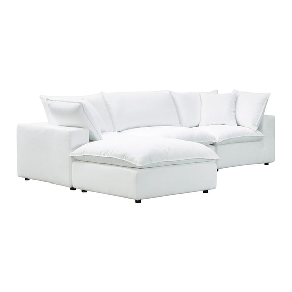 Cali 4 Piece Performance Fabric Modular Sectional - Image 10