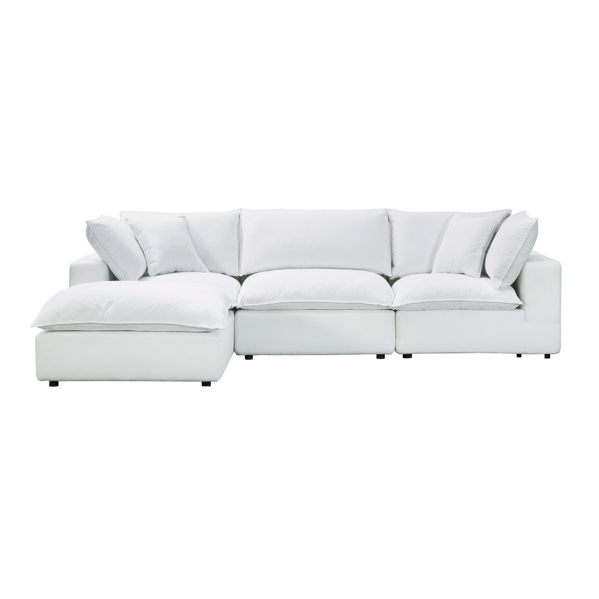 Cali 4 Piece Performance Fabric Modular Sectional - Image 9