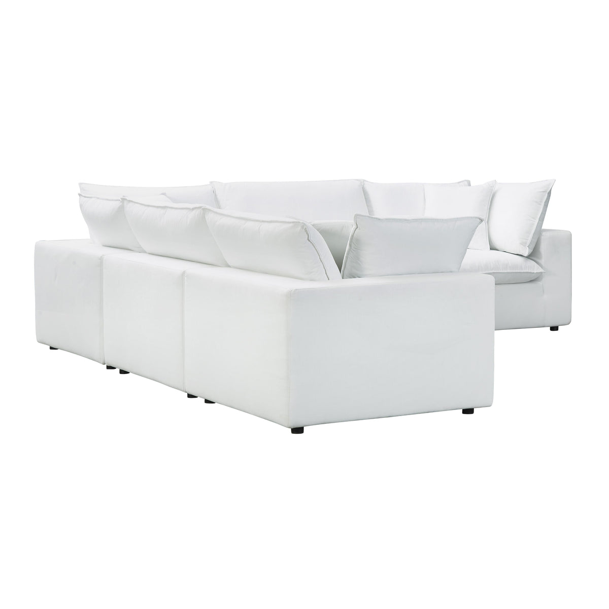 Cali 5 Piece Performance Fabric Modular L Sectional - Image 9