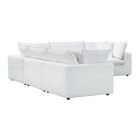 Cali 5 Piece Performance Fabric Modular L Sectional - Image 9