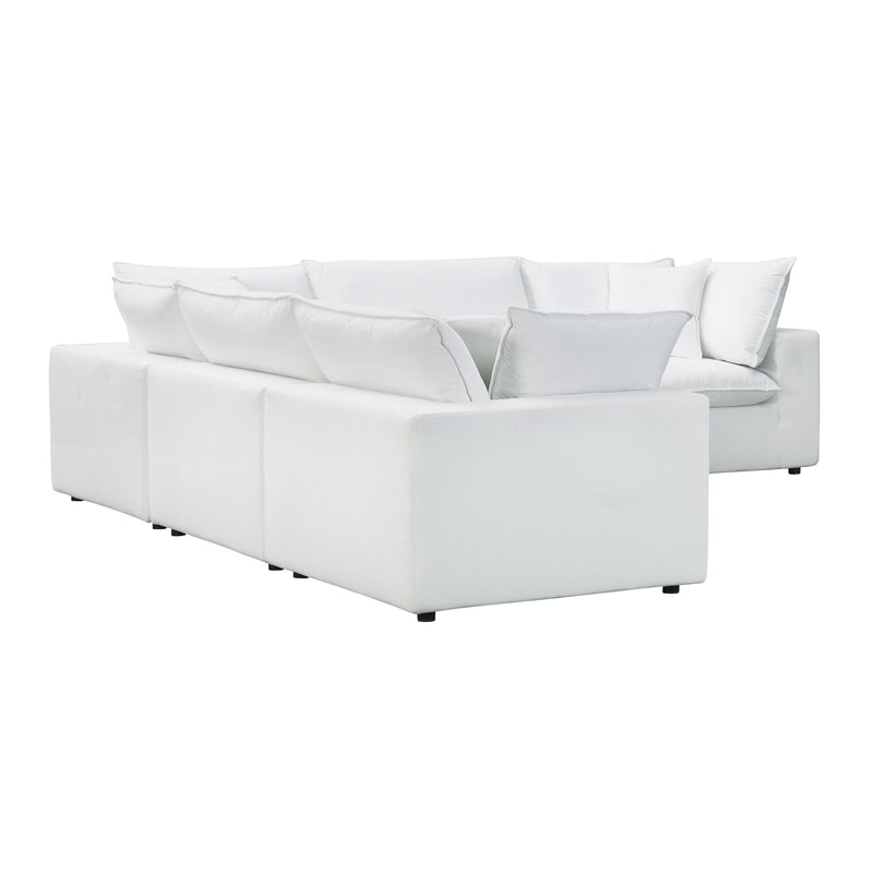 Cali 5 Piece Performance Fabric Modular L Sectional - Image 9