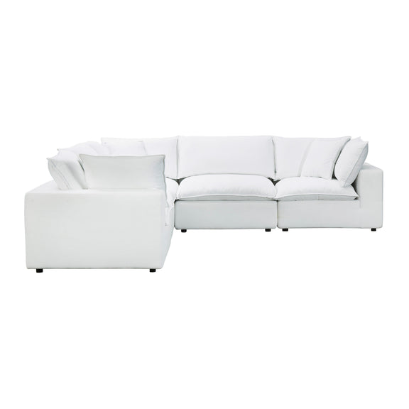 Cali 5 Piece Performance Fabric Modular L Sectional - Image 10