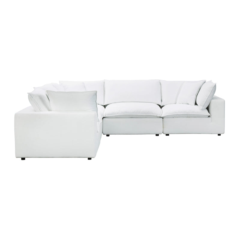 Cali 5 Piece Performance Fabric Modular L Sectional - Image 10