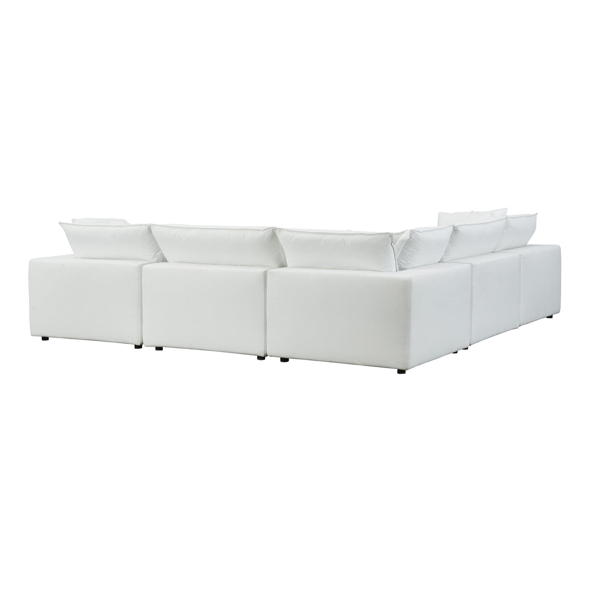 Cali 5 Piece Performance Fabric Modular L Sectional - Image 11