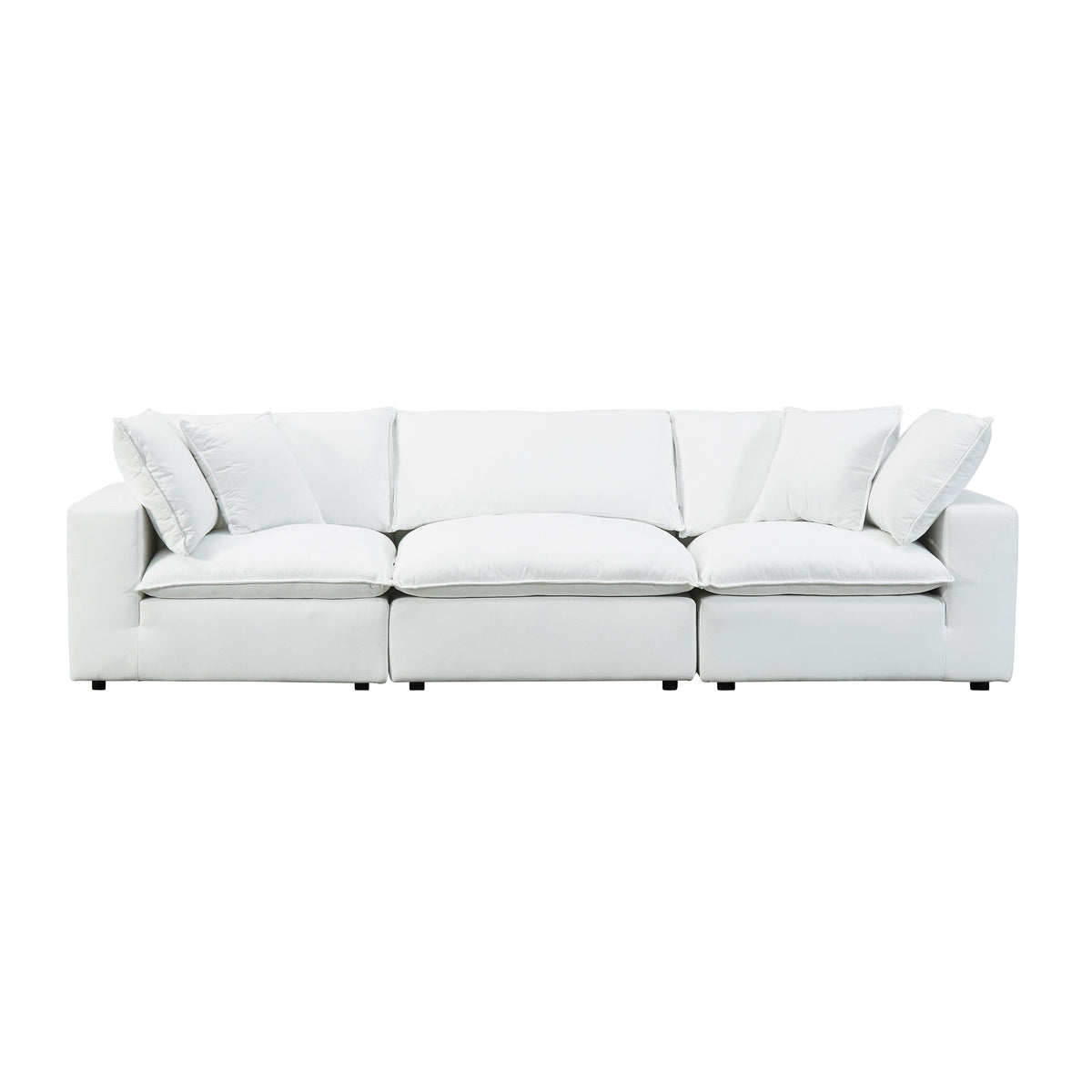 Cali 120" Performance Fabric Modular Sofa - Image 3