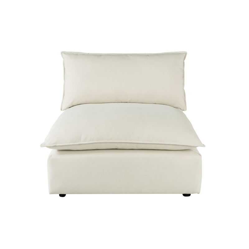 Cali Performance Fabric Modular Armless Chair - Image 17