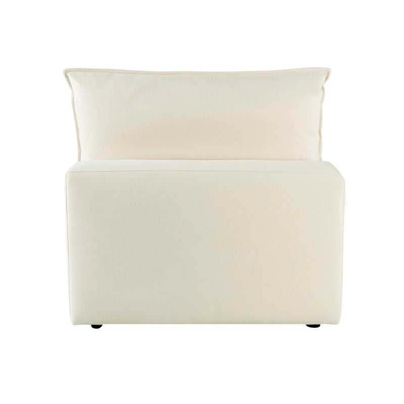 Cali Performance Fabric Modular Armless Chair - Image 21