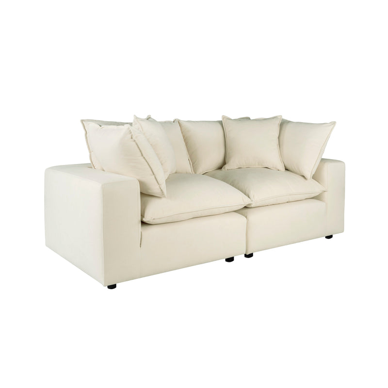 Cali 80" Performance Fabric Modular Loveseat - Image 15