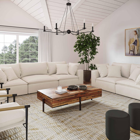 Cali 80" Performance Fabric Modular Loveseat - Image 16