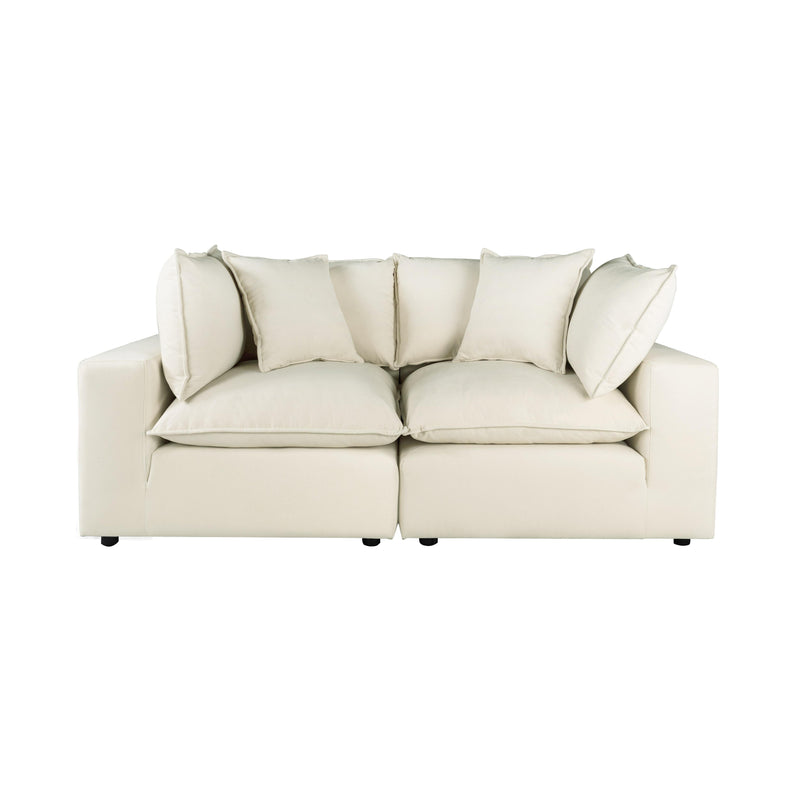 Cali 80" Performance Fabric Modular Loveseat - Image 17