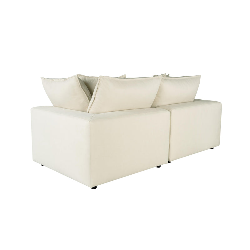 Cali 80" Performance Fabric Modular Loveseat - Image 19