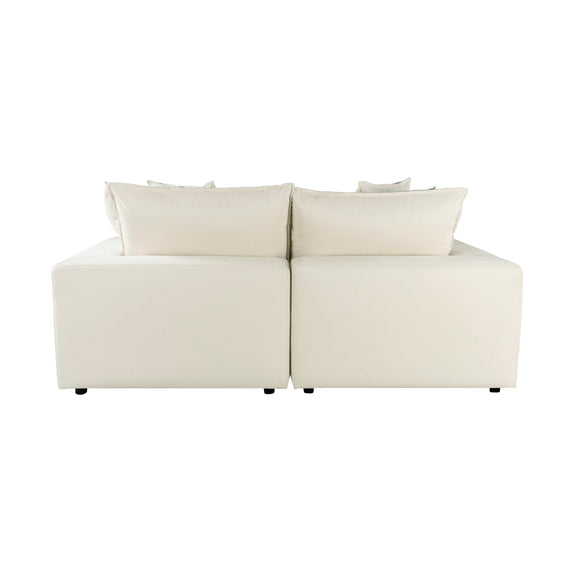 Cali 80" Performance Fabric Modular Loveseat - Image 20