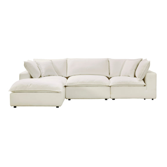 Cali 4 Piece Performance Fabric Modular Sectional - Image 15