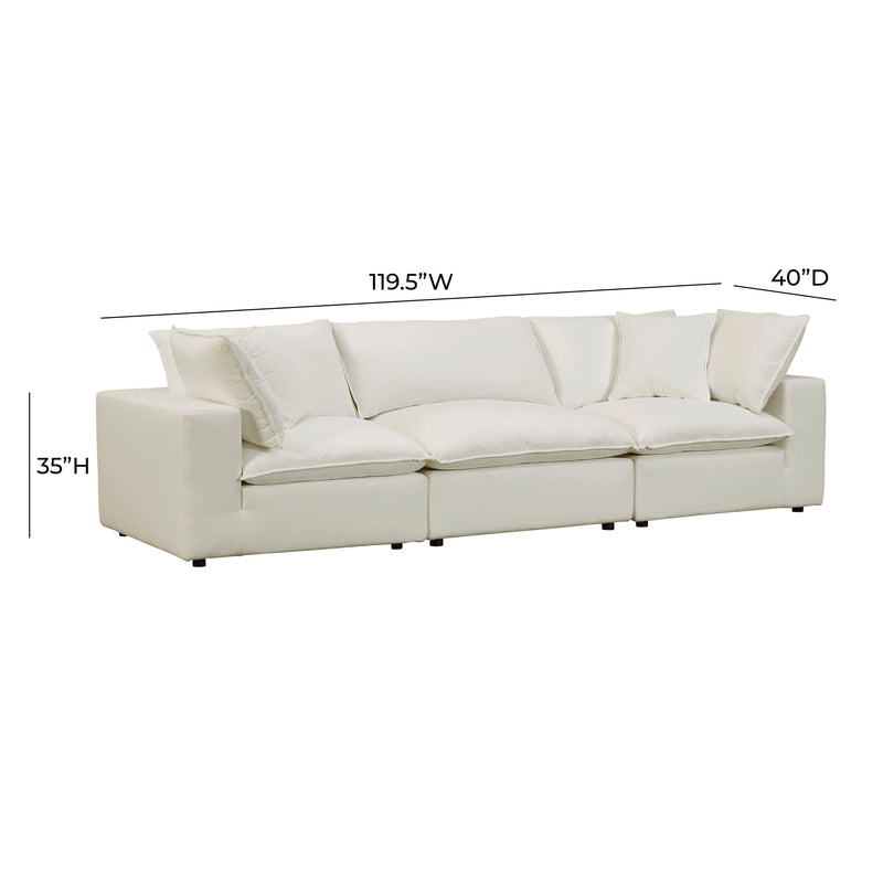 Cali 120" Performance Fabric Modular Sofa - Image 20