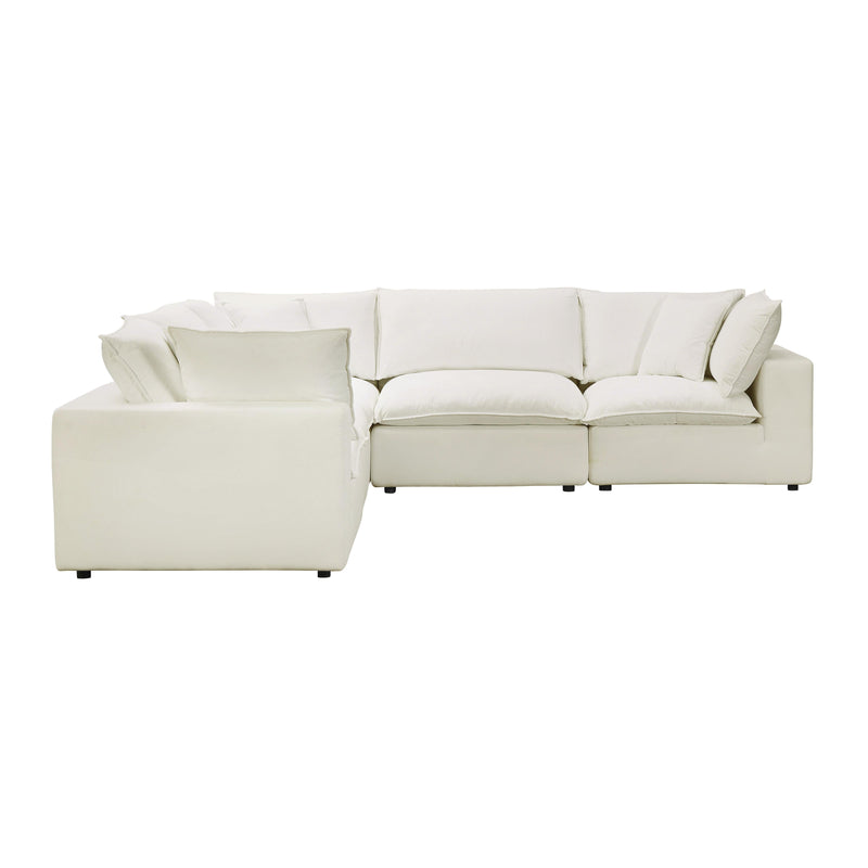 Cali 5 Piece Performance Fabric Modular L Sectional - Image 13
