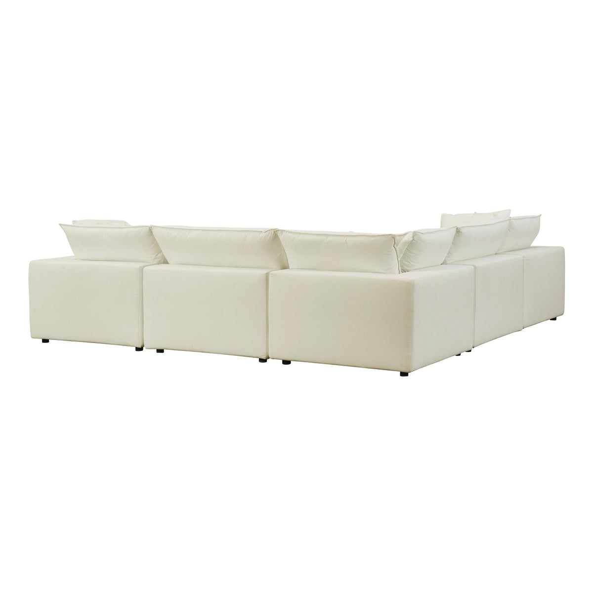 Cali 5 Piece Performance Fabric Modular L Sectional - Image 17