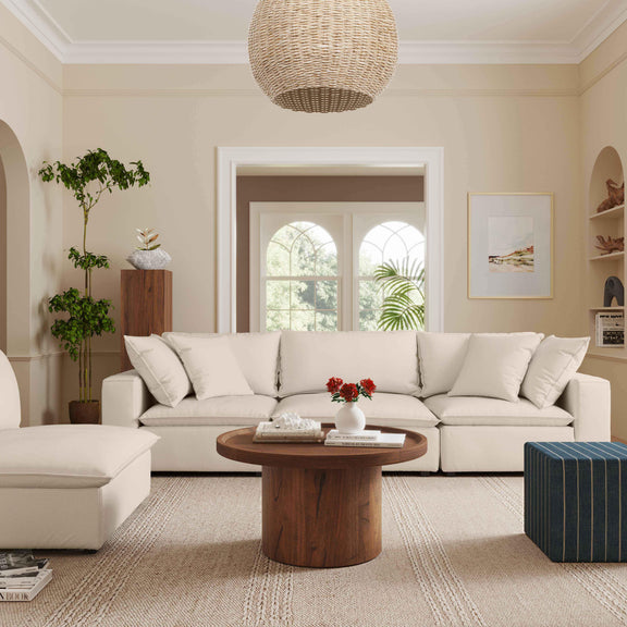 Cali 120" Performance Fabric Modular Sofa - Image 15