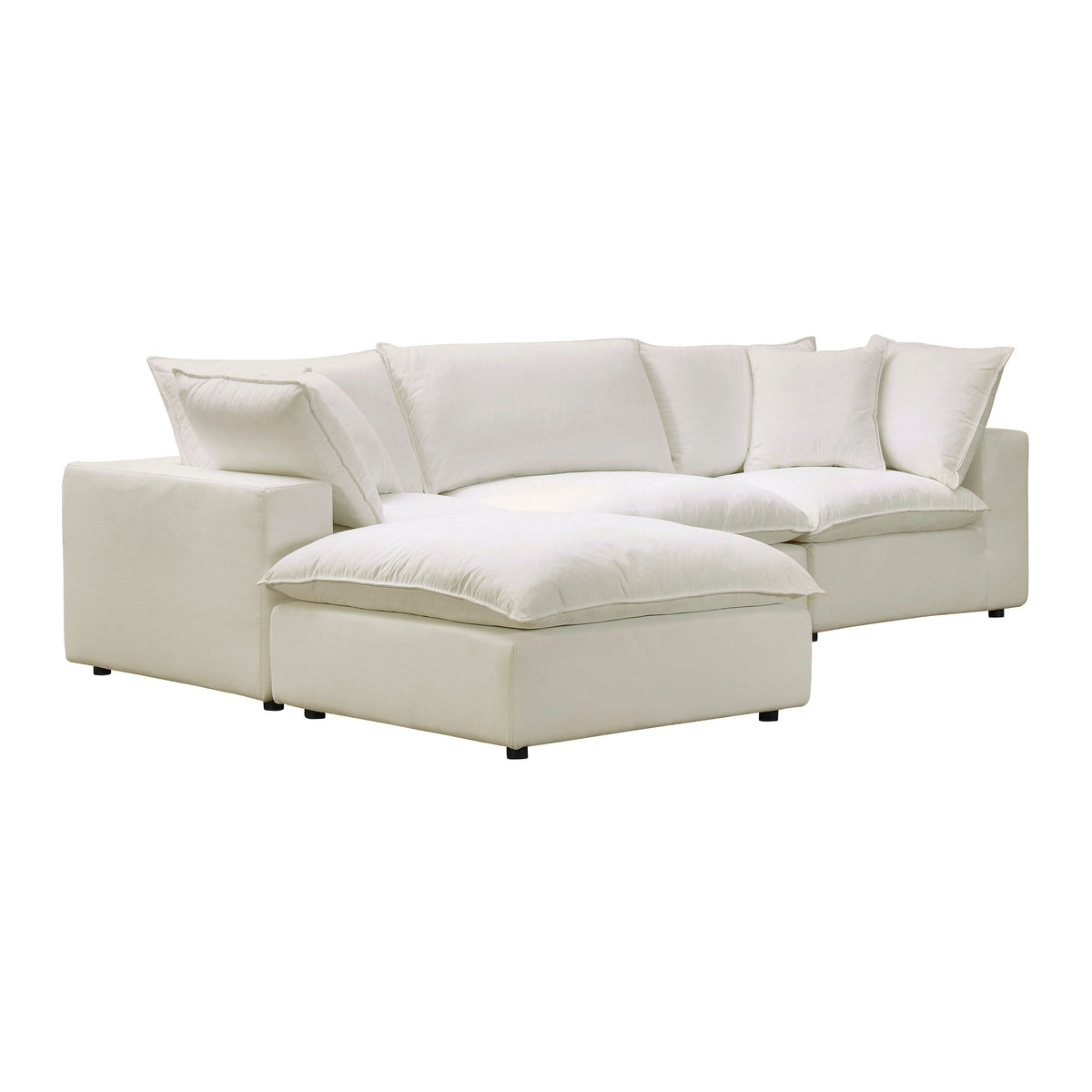 Cali Performance Fabric Ottoman - Image 15