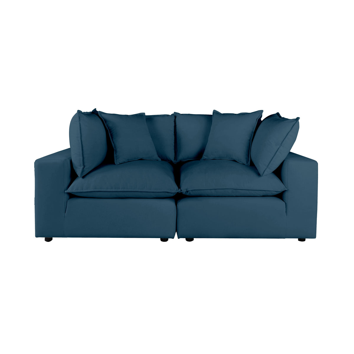 Cali 80" Performance Fabric Modular Loveseat - Image 24