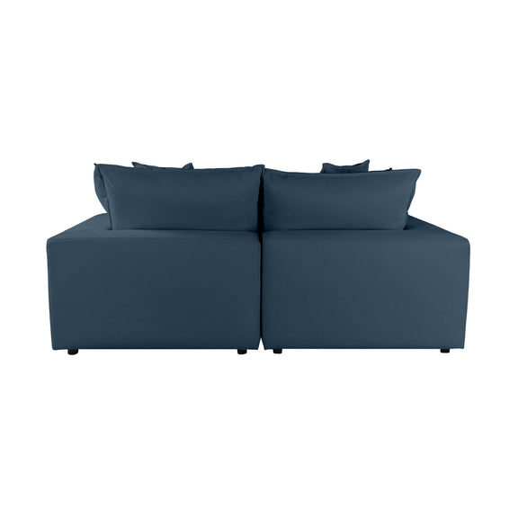 Cali 80" Performance Fabric Modular Loveseat - Image 27