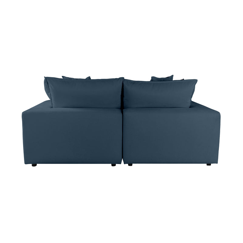 Cali 80" Performance Fabric Modular Loveseat - Image 27
