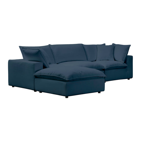 Cali 4 Piece Performance Fabric Modular Sectional - Image 22