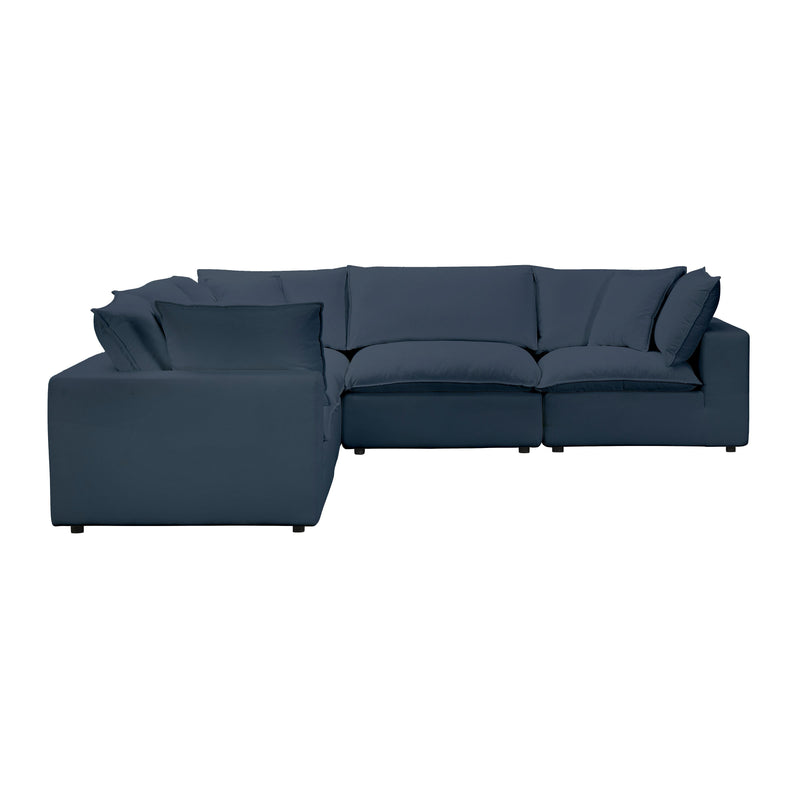 Cali 5 Piece Performance Fabric Modular L Sectional - Image 19